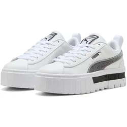 PUMA Mayze Velvet Dream Sneaker Damen 02 - PUMA white/dusky gray 39