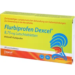 Flurbiprofen Dexcel 8.75 mg Lutschtabletten 24 ST