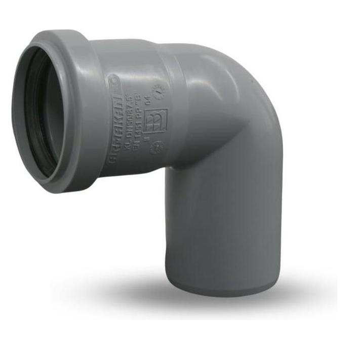 Armakan Elbow for internal sewerage, 87 ° (59000581)