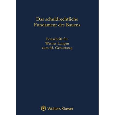 Festschrift für Werner Langen, Paperback von Fuchs, Werner, 978-3-8041-5554-1