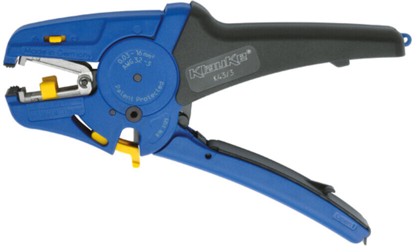 Klauke Abisolierzange K433, für Leiter von 0,03 bis 16 mm², K433)