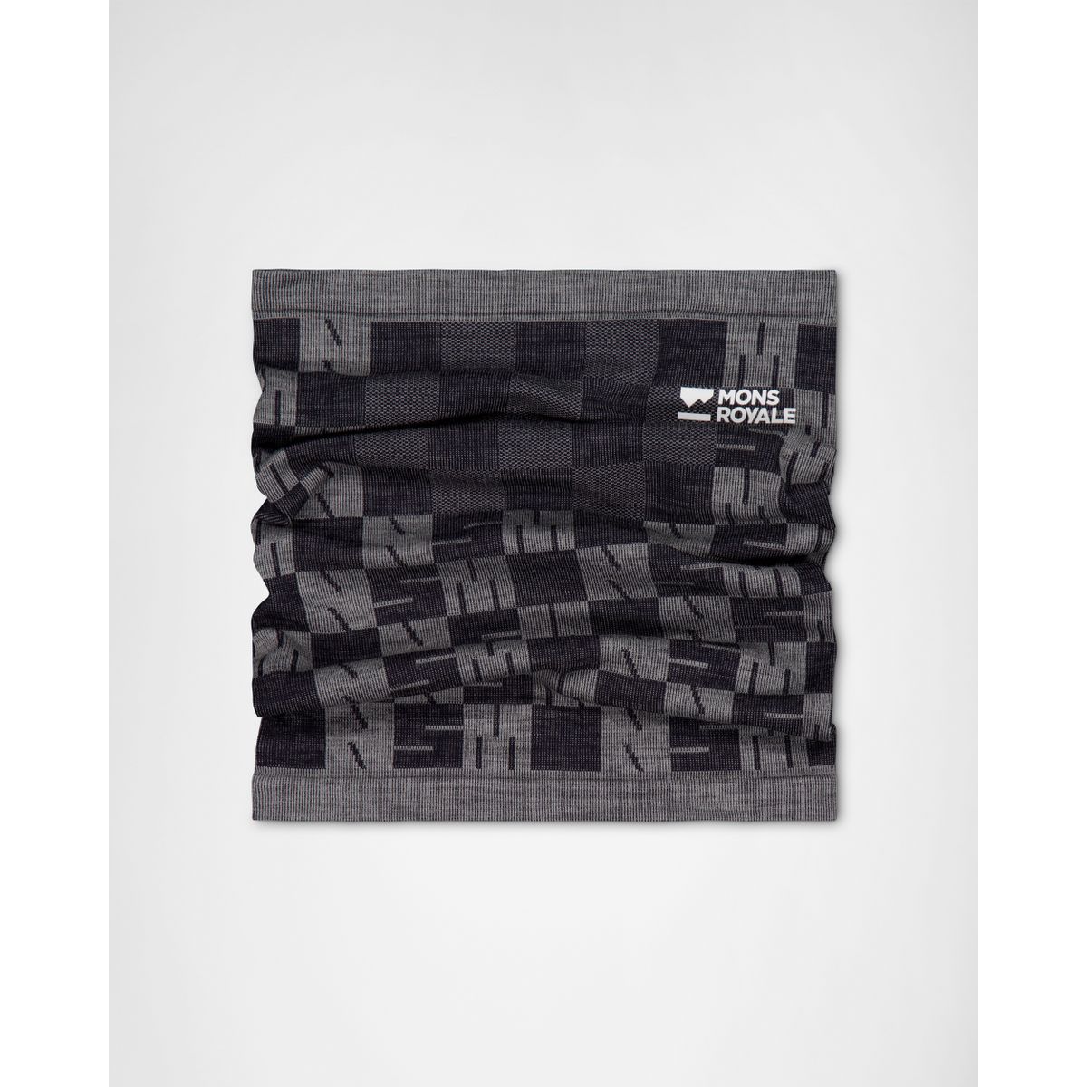 Mons Royale Ascender Merino Neckwarmer dried sage / black (912) OS 100823-1171-912-OS