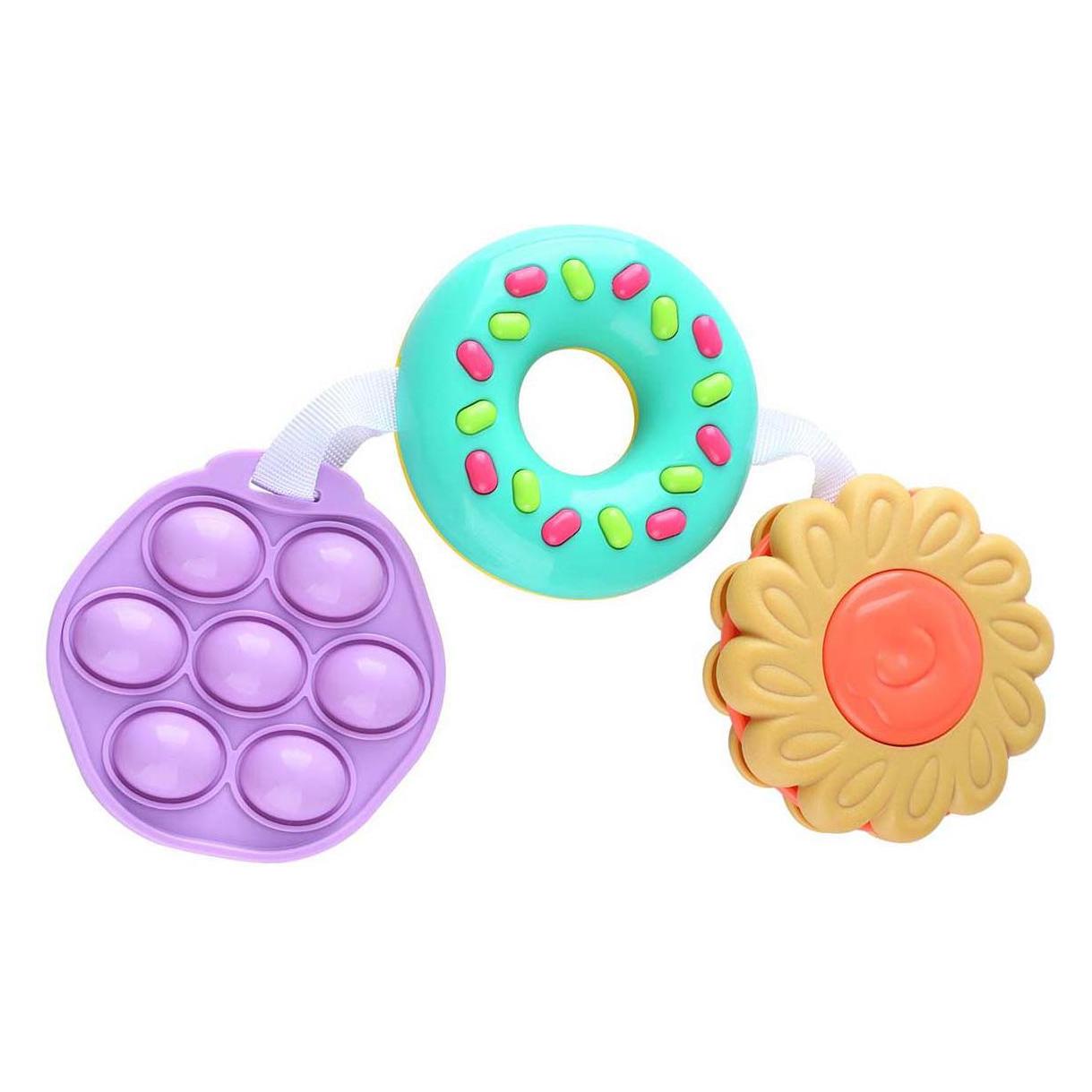 Play Sensorisches "Blume", "Donut" und "Pop-it", 3-tlg. (57899231)