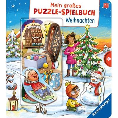 Mein großes Puzzle-Spielbuch - Weihnachten, Gebundene Ausgabe von Bookella, Ravensburger Verlag GmbH