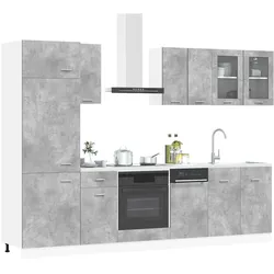 vidaXL, Regal, Latenin (57 x 207 x 207 cm)