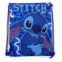Stitch: Turnbeutel – blau