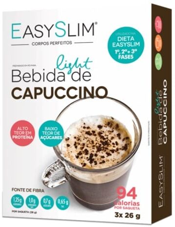 Easyslim Saquetas Bebida Cappucino 26g X 3