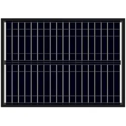 Alcapower Monokristallines Solarpanel 50W 625x445x25mm 17,98% Effizienz, 210x30 Mono-Zellen, 36 Zellen