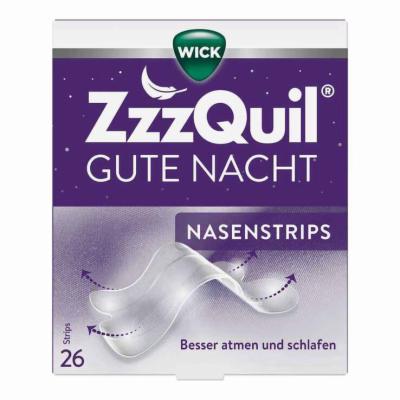 WICK Pharma - Zweigniederlassung der Procter & Gamble GmbH WICK ZzzQuil Gute Nacht Nasenstrips 26 St 19380755