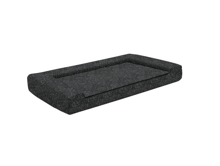 Sedda Hundebett, Anthrazit, Füllung: Schaumstoff, rechteckig, 120x15x70 cm, pflegeleicht, Bezug abnehmbar und waschbar, kratzfest, besonders weich, Freizeit & Co, Tierbedarf, Hundebetten