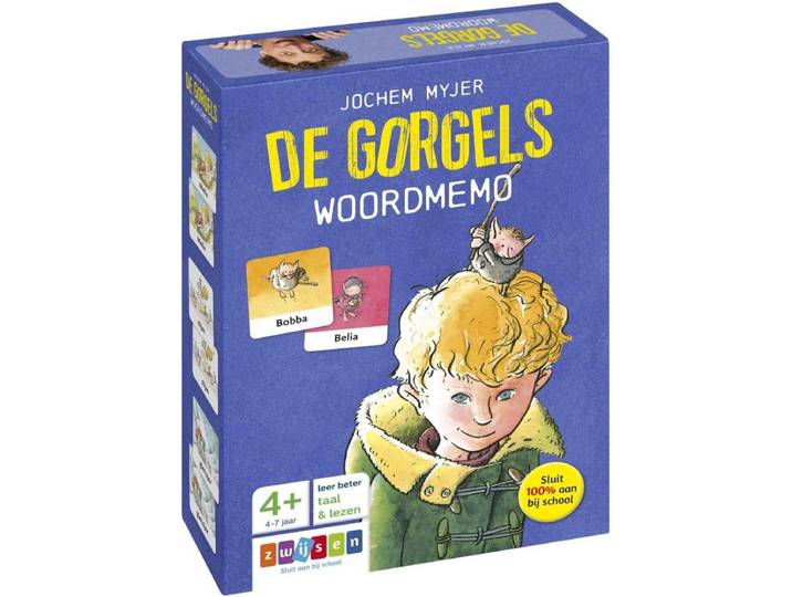 Zwijsen De Gorgels - Woordmemo - Taalspel - 29 kaartjes
