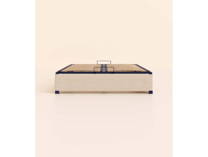 Sommier coffre 90x200 cm Plus - Beige - Tediber