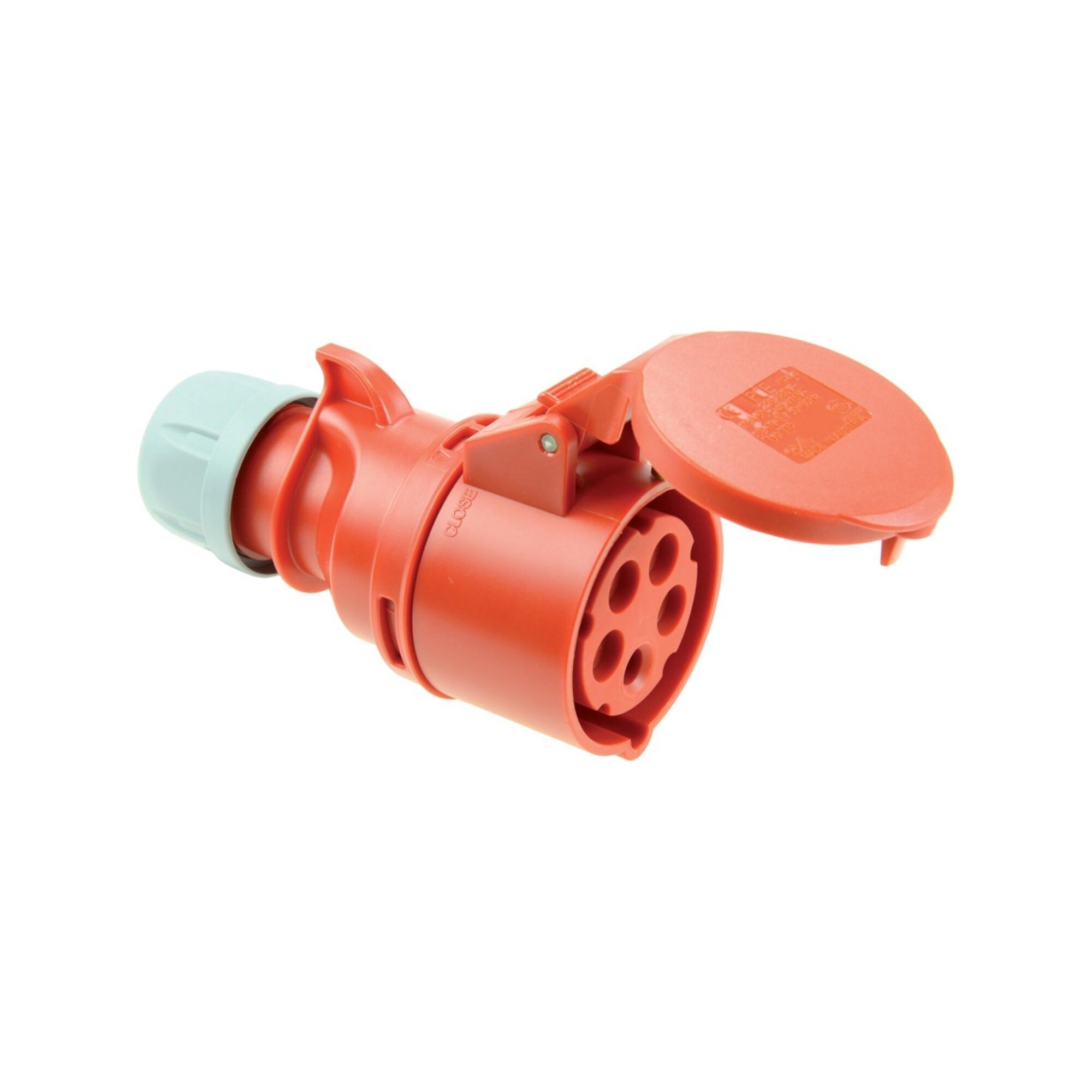PCE CEE-Kupplung SHARK 32A, 5-polig, IP44 (225-6)