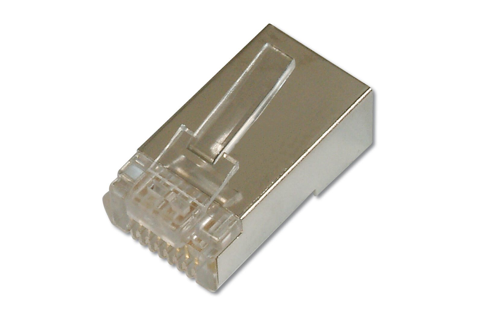 Digitus CAT 6 Modularstecker für Rundkabel, Pass through Stecker AK-219603