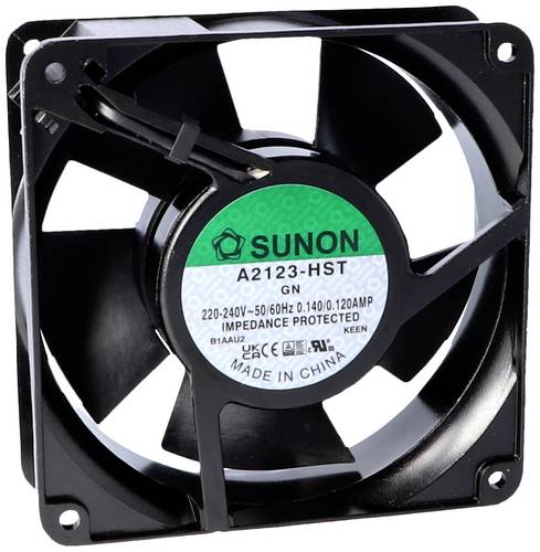 Sunon A2123-HSL.(7).GN Axiallüfter 230 V/AC 190.24 m³/h (L x B x H) 38 x 120 x 120mm