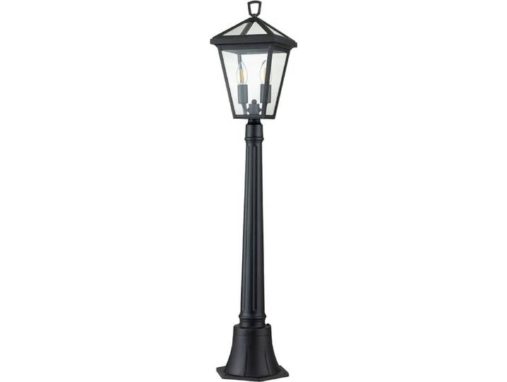 Hinkley LED Tuin Pilaar Alford Place 2X E14 Max 40W IP44 (Outdoor) Museum Black