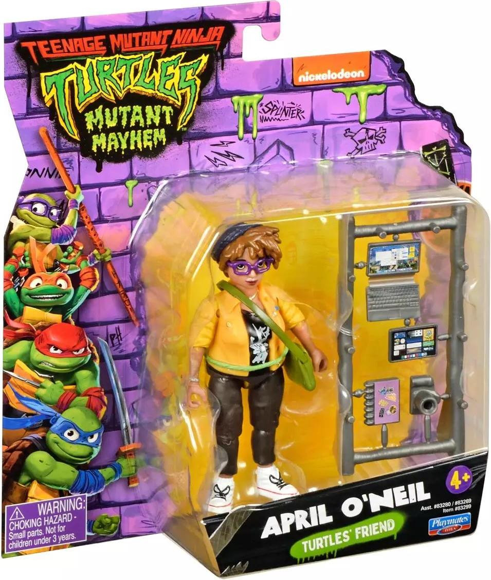 Orbico April O'Neil figuur met accessoires Ninja Turtles Warriors