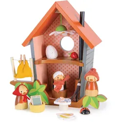 Puppenhaus – Familie Rotkehlchen