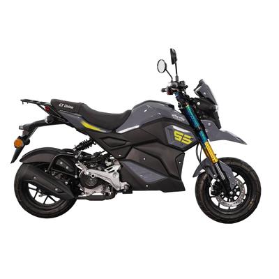 Motorrad GT UNION "Hammer 125ccm", grau (nardo, grau, schwarz), Motorroller, ohne Topcase, 85 km/h, B:76,5cm H:103,5cm L:182cm