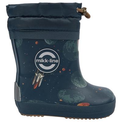 Mikk-Line - Kid's Wellies Winter Aop Barefoot - Gummistiefel 21 | EU 21 blau