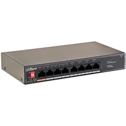 Dahua SF1008LP (8 Ports), Netzwerk Switch, Schwarz