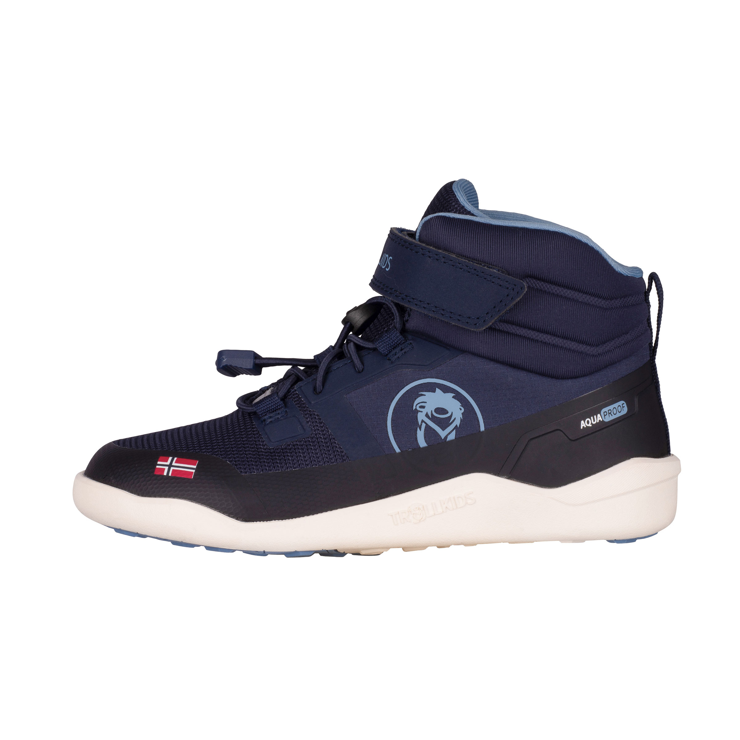 Trollkids Hovden Winter Hiker Kinder Barfußschuhe blau Größe 35 Trekking Widerstandsfähig