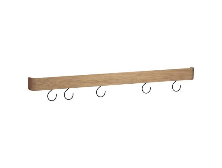 DAN-FORM Wandregal Protopia schwarz/Eiche Eiche Furniert H 8 cm 5 - Wandregal