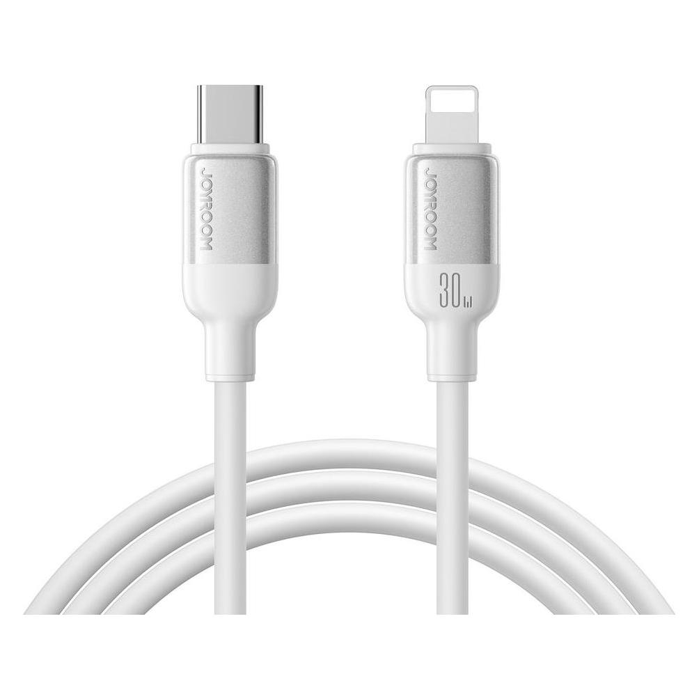 Joyroom Joyroom S-A62 Lively Series Fast Charging Cable 30W USB-C to Lightning - White (1.20 m, 30 W) (S-A62-CLW)