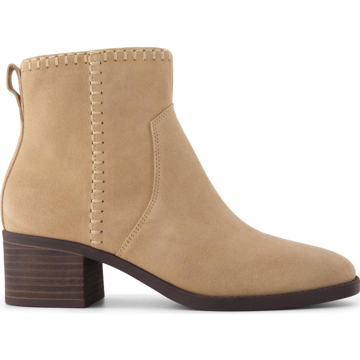 Toms Delilah taupe suede/deco stitch 39 10023532-39