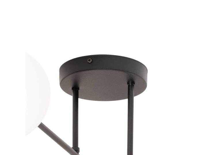 Deckenleuchte Glassy EMIBIG LIGHTING, dimmbar, schwarz, für Wohn- / Esszimmer, Glas, Modern