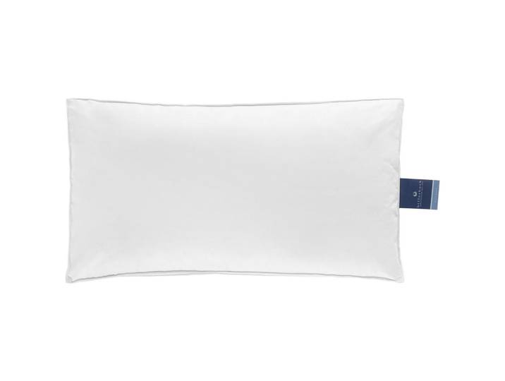 Billerbeck Nackenkissen, Weiß, Füllung: Latex, Federn, Daunen, 40x80 cm, für Hausstauballergiker geeignet, weich und anschmiegsam, individuell anpassbar, Heimtextilien, Kopfpolster & Bettdecken, Kopfkissen, Nackenkissen