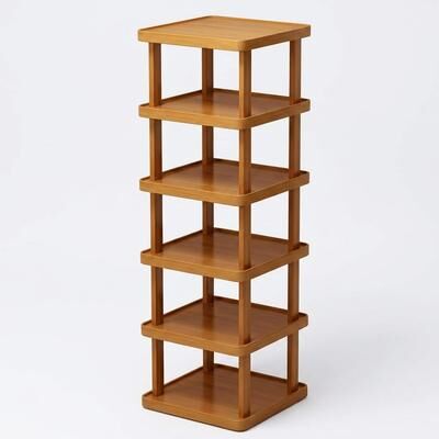 AISWORD Vertical Shoe Rack,Narrow Stackable Shoe Rack for Entryway,Hallway,Bedroom