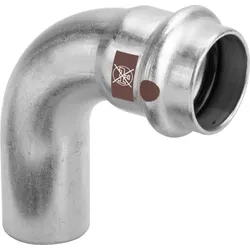 Viega Bogen TEMPONOX 1716.1 IxA, 18mm, 90 Grad, Stahl nichtrostend