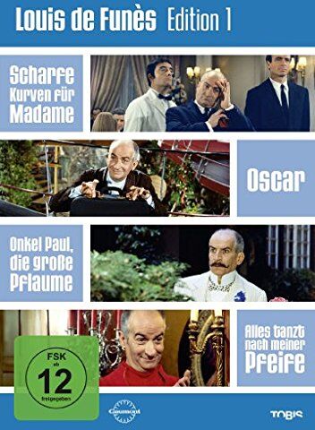 De, Funes Louis - Louis de Funès Edition 1 [4 DVDs] - Preis vom 09.10.2026 07:28:09 h