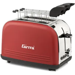 Girmi Toaster 800 W, Toaster, Rot