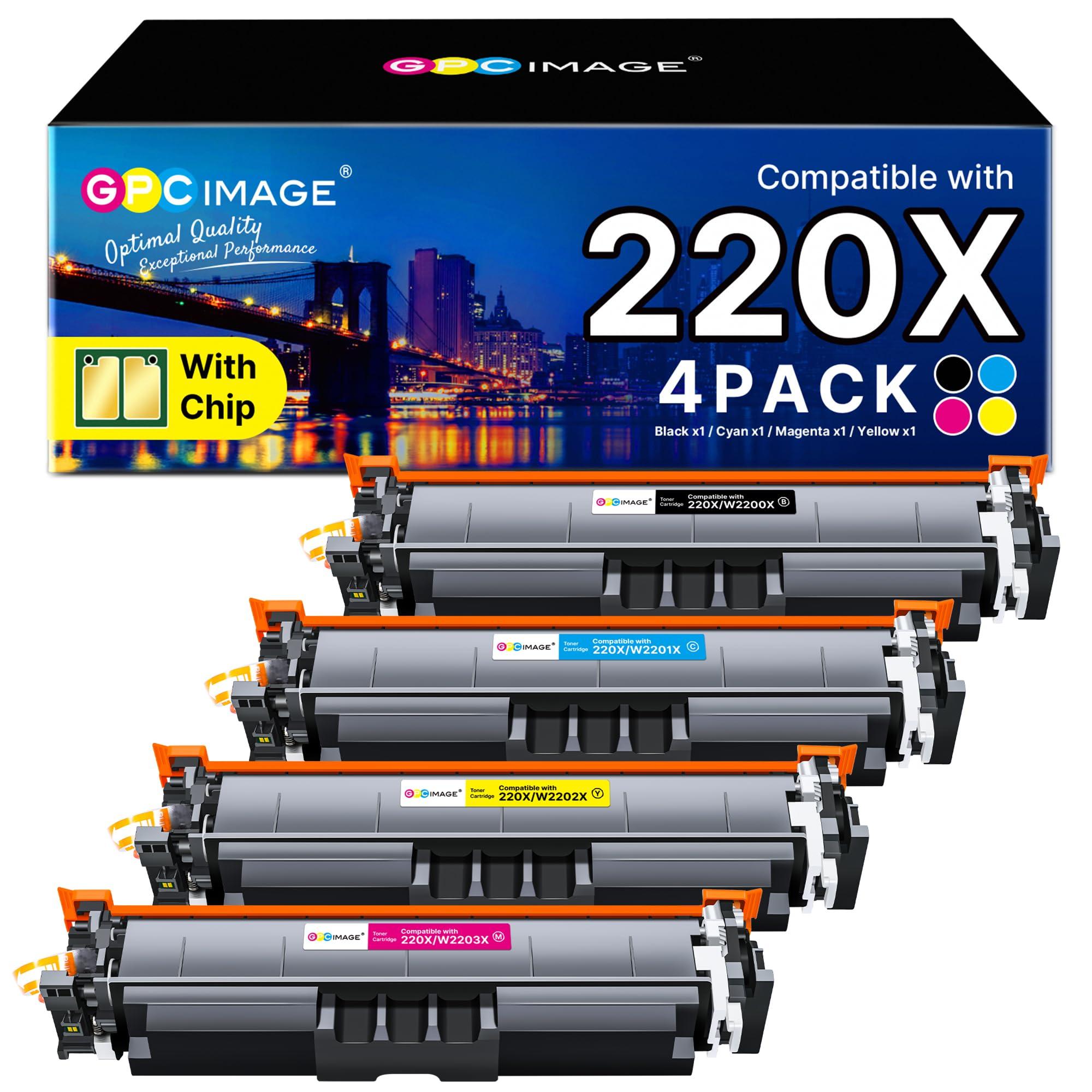 Tonerkartuschen 220X Multipack (4 Stück) für HP LaserJet Pro