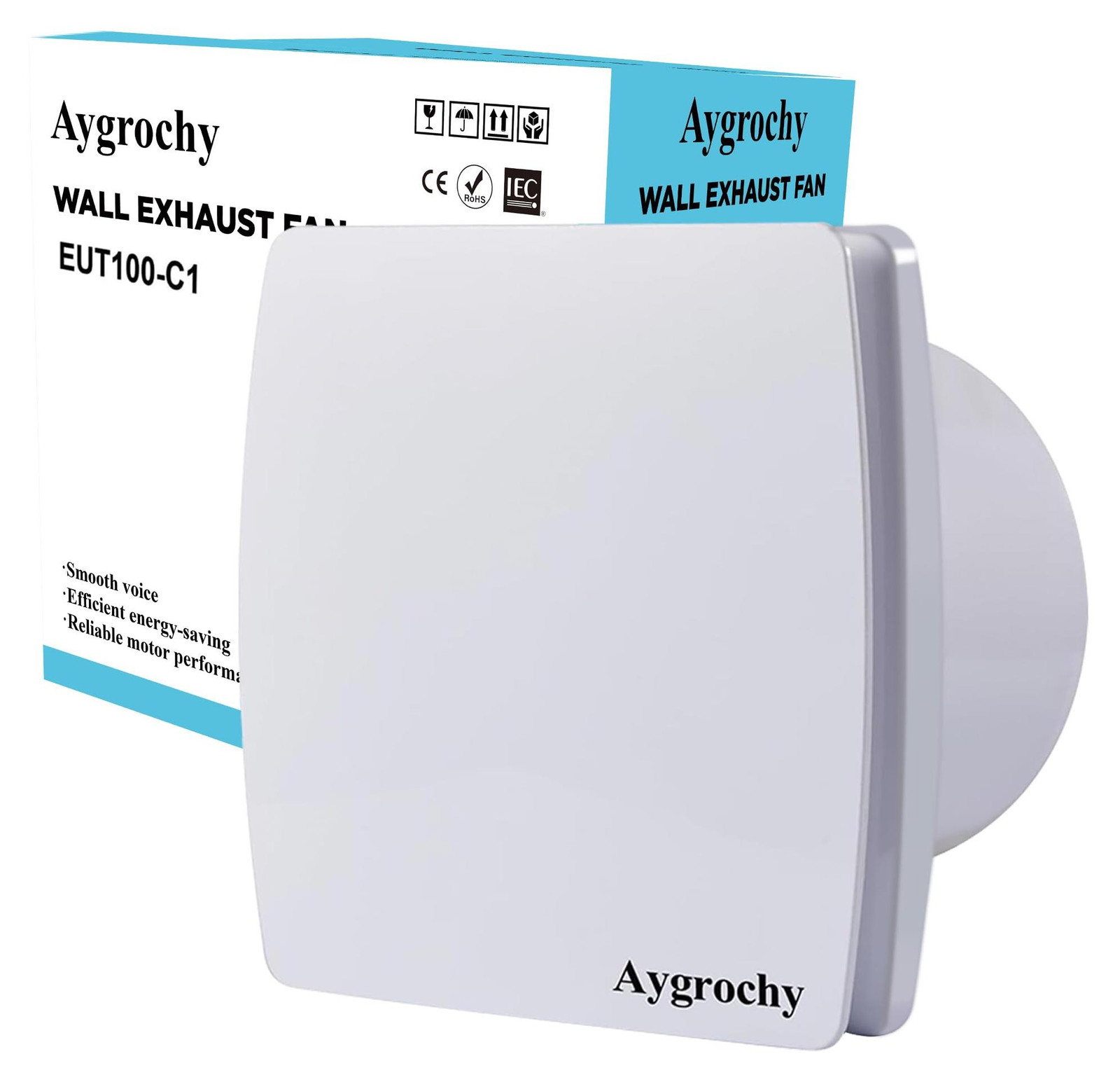 Selius Badkamerventilator 100 mm met laag energieverbruik
