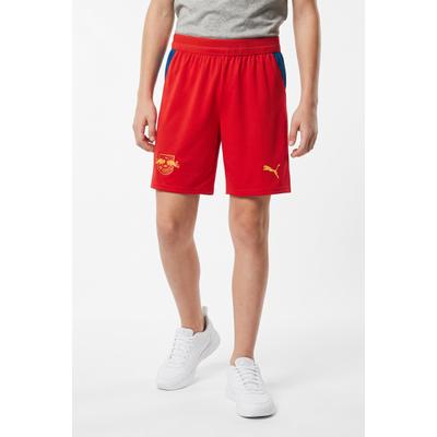 Trainingsshorts PUMA "RBL SHORTS REPLICA JR", Mädchen, Gr. 140, N-Gr, rot (for all time rot, elektro blau), Web, Obermaterial: 100% Polyester, regular fit kniefrei, Hosen, atmungsaktiv, mit DryCELL-Technologie, Regular Fit, für Jugendliche