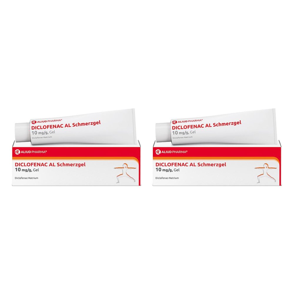 ALIUD Pharma GmbH Diclofenac AL Schmerzgel 10 mg / g für akute Muskelschmerzen 08104456