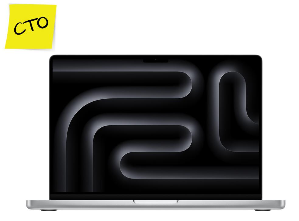 Apple MacBook Pro 14" CTO M5 Silber 10C-CPU 10C-GPU (Nanotexturglas)