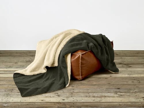 De Witte Lietaer Laya Plaid Khaki