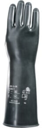 Gant protection chimique Butoject 898 T. 10 noir EN 388, EN 374 cat. III ; Honeywell (898/10)