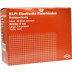 Dracoelfi Elast. Fixierbinde Gekreppt 4mx8cm 20 ST