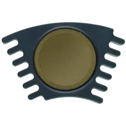5x Faber-Castell, Künstlerfarbe + Bastelfarbe, CONNECTOR - Einzelfarben-Näpfchen, umbra natur (13 ml)