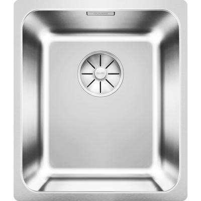 Edelstahlspüle BLANCO "SOLIS 340-IF", silber (edelstahl), B:44cm H:19cm T:38cm, Edelstahl, Küchenspülen, erhältlich in mehreren Farben