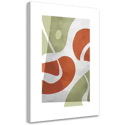 WANDBILD abstrakte boho formen