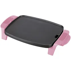 Jata JEGR5522, Tischgrill, Schwarz, Pink, Rosa