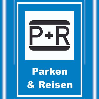 HB-Druck Parken und Reisen Aufkleber A8 (52x74mm)