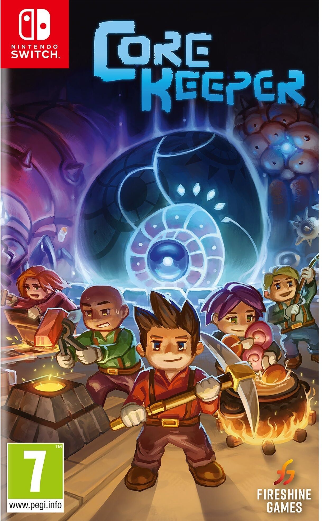 Core Keeper for Nintendo Switch (Game Cartridge) - Explore, build and survive beneath the surface - Fireshine Games