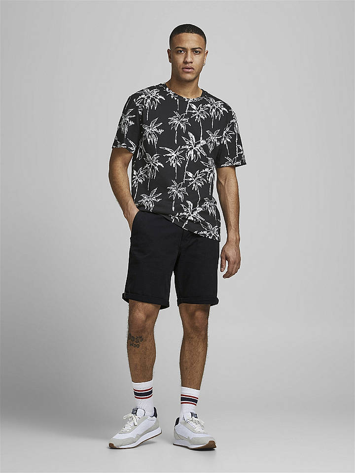 Jack & Jones Shorts in Schwarz - L